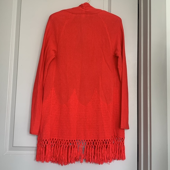 Lilly Pulitzer Tatum Cardigan in Picante Coral Orange - Picture 8 of 12